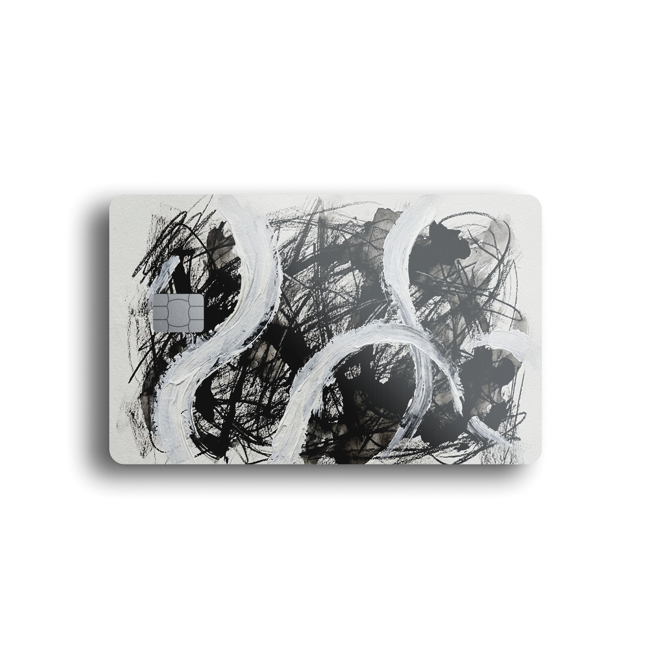 Monochrome Chaos Card Skin